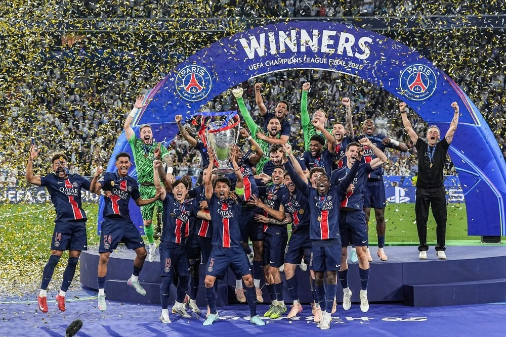 Thành công của PSG tại Champions League